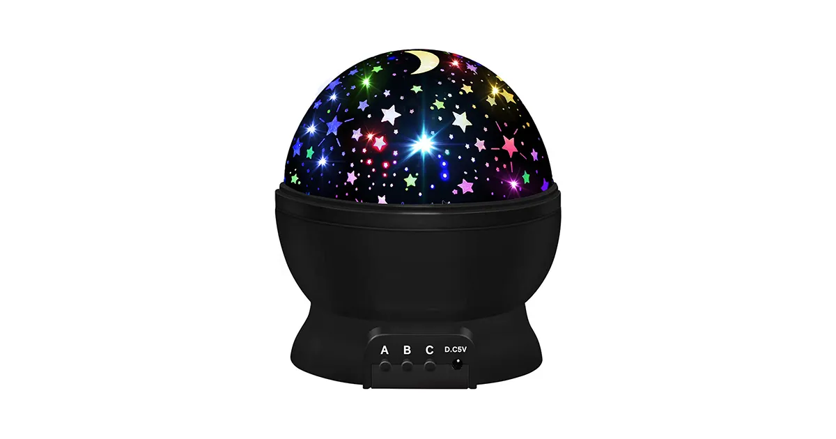 Star Projector Night Light, the perfect way to create a calming and enchanting atmosphere in any room.